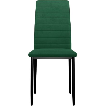 Стул DikLine ТЕКС каркас черный/ B10 GREEN 
