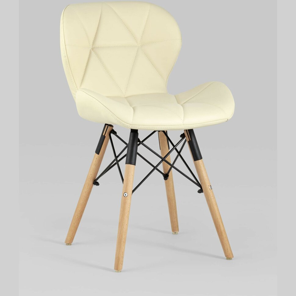Стул Stool Group для кухни Бон экокожа бежевый ножки дерево 4 шт. Стул Stool Group для кухни Бон экокожа бежевый ножки дерево 4 шт.