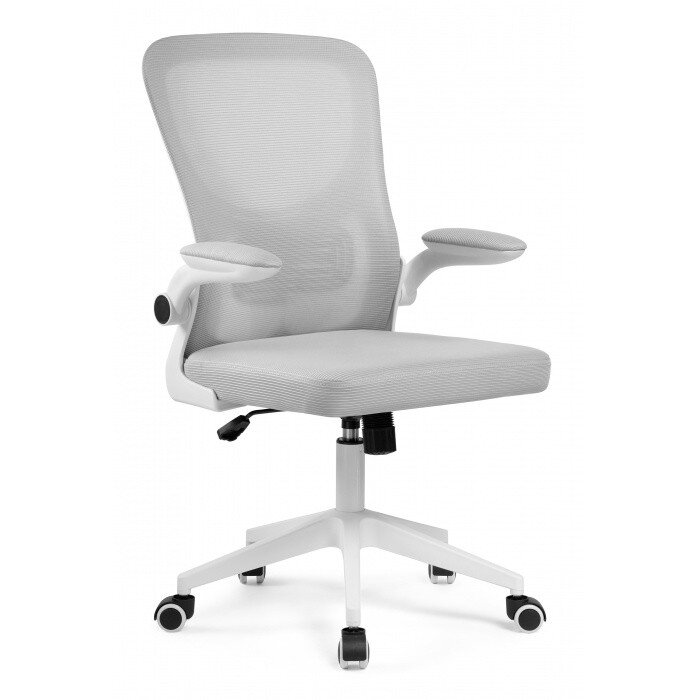 Офисное кресло Konfi light gray / white 