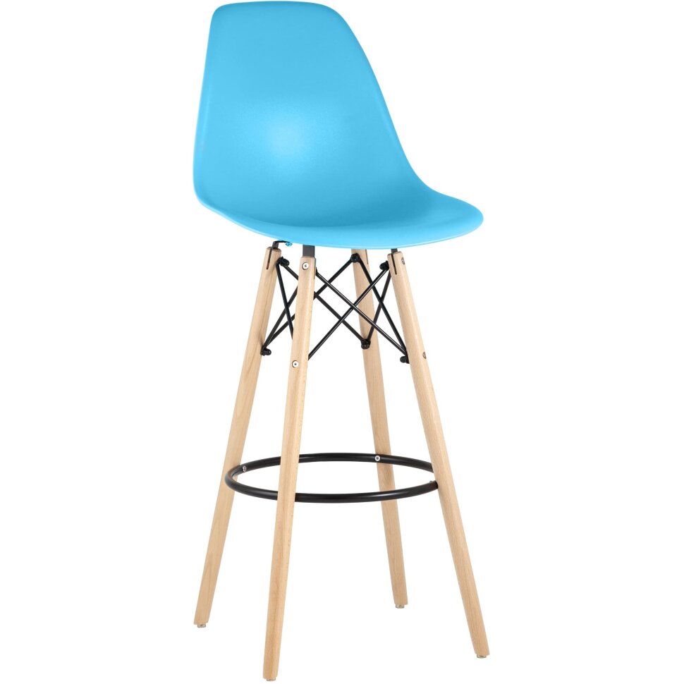 Стул Eames DSW барный бирюзовый 