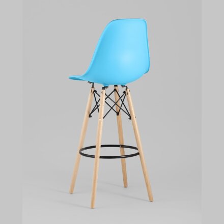 Стул Eames DSW барный бирюзовый 