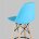 Стул Eames DSW барный бирюзовый 