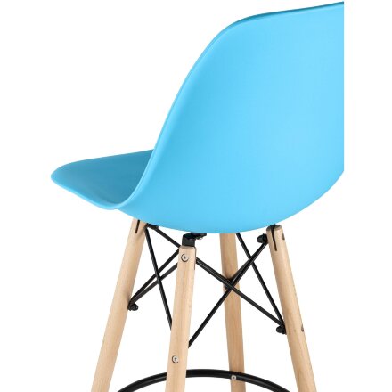 Стул Eames DSW барный бирюзовый 