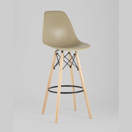 Стул Eames DSW барный бежевый 