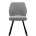 Стул DikLine 232 поворотный B22 GREY, ножки черные 
