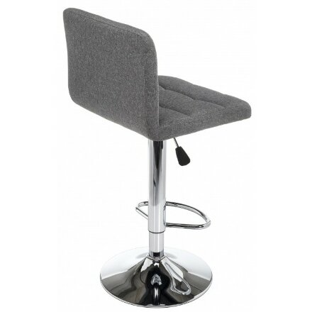 Барный стул Paskal grey fabric 