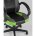Игровое кресло Stool Group компьютерное TopChairs Sprinter зеленое геймерское 