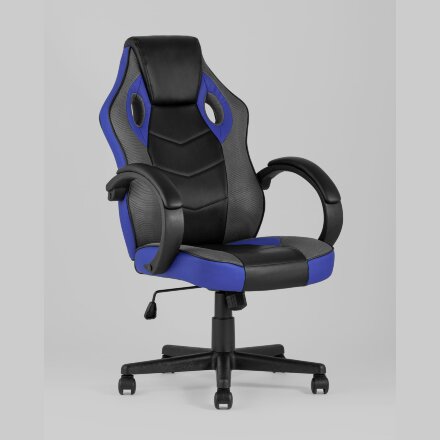 Игровое кресло TopChairs TopChairs Sprinter синее геймерское 