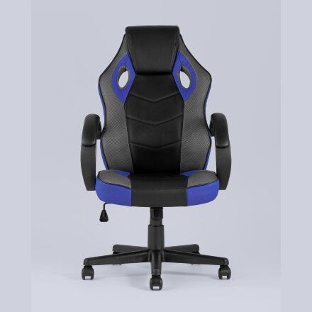 Игровое кресло TopChairs TopChairs Sprinter синее геймерское 