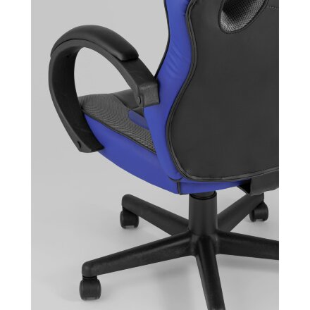 Игровое кресло TopChairs TopChairs Sprinter синее геймерское 