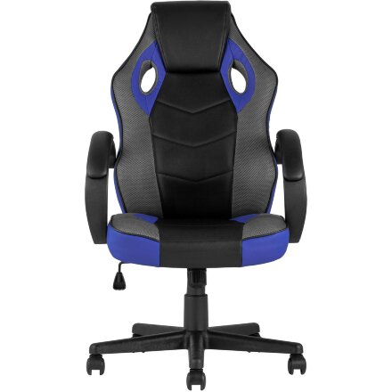 Игровое кресло TopChairs TopChairs Sprinter синее геймерское 