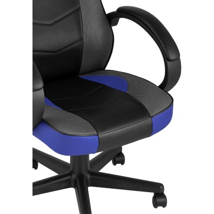 Игровое кресло TopChairs TopChairs Sprinter синее геймерское 