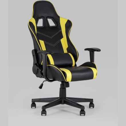 Игровое кресло TopChairs TopChairs Impala желтое геймерское 