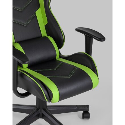 Игровое кресло TopChairs TopChairs Impala зеленое геймерское 