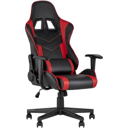 Игровое кресло Stool Group компьютерное TopChairs Impala красное геймерское 