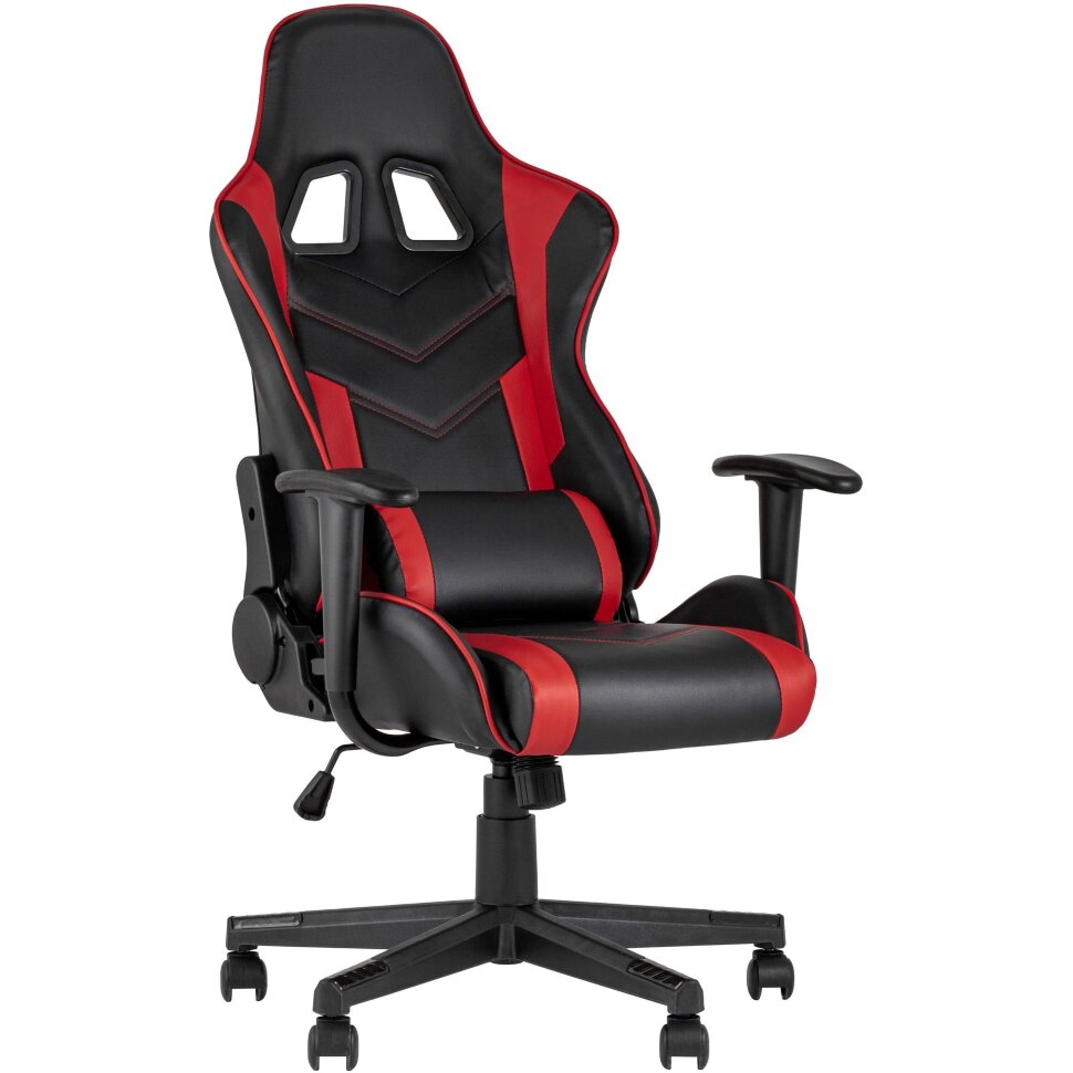 Игровое кресло Stool Group компьютерное TopChairs Impala красное геймерское Игровое кресло Stool Group компьютерное TopChairs Impala красное геймерское