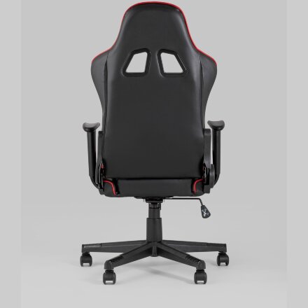 Игровое кресло Stool Group компьютерное TopChairs Impala красное геймерское 