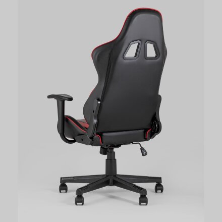 Игровое кресло Stool Group компьютерное TopChairs Impala красное геймерское 