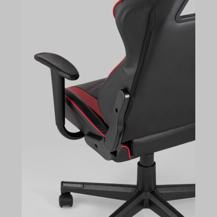 Игровое кресло Stool Group компьютерное TopChairs Impala красное геймерское 