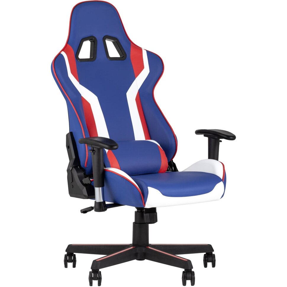 Игровое кресло TopChairs TopChairs Cherokee синее геймерское Игровое кресло TopChairs TopChairs Cherokee синее геймерское