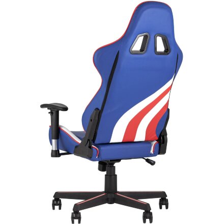 Игровое кресло TopChairs TopChairs Cherokee синее геймерское 