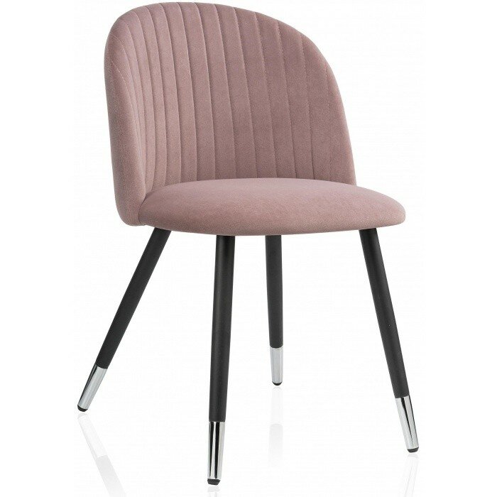 Стул на металлокаркасе Gabi light purple / black Стул на металлокаркасе Gabi light purple / black