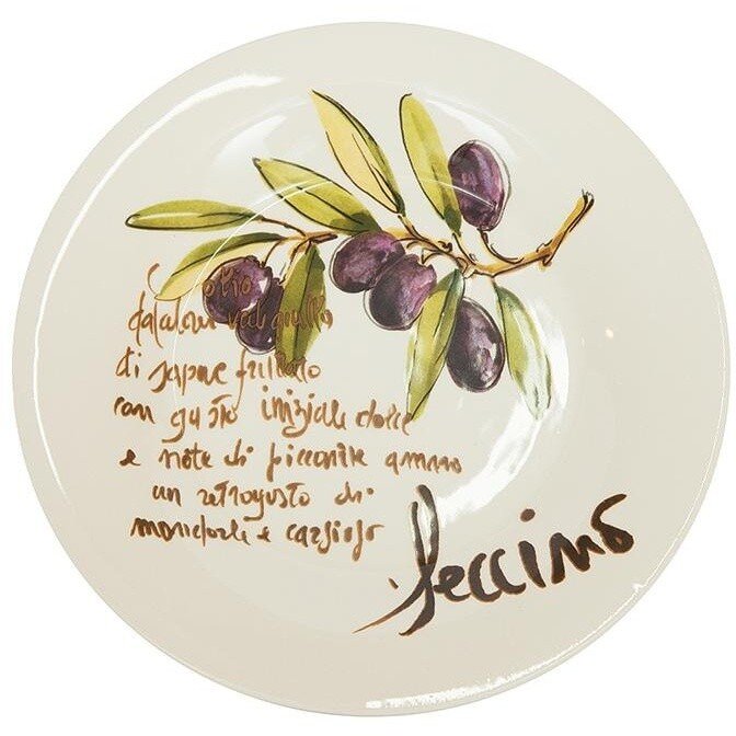 OLIVES Salad plate ( mod. C/1176 ) | Тарелка для салата "ОЛИВКИ" 
