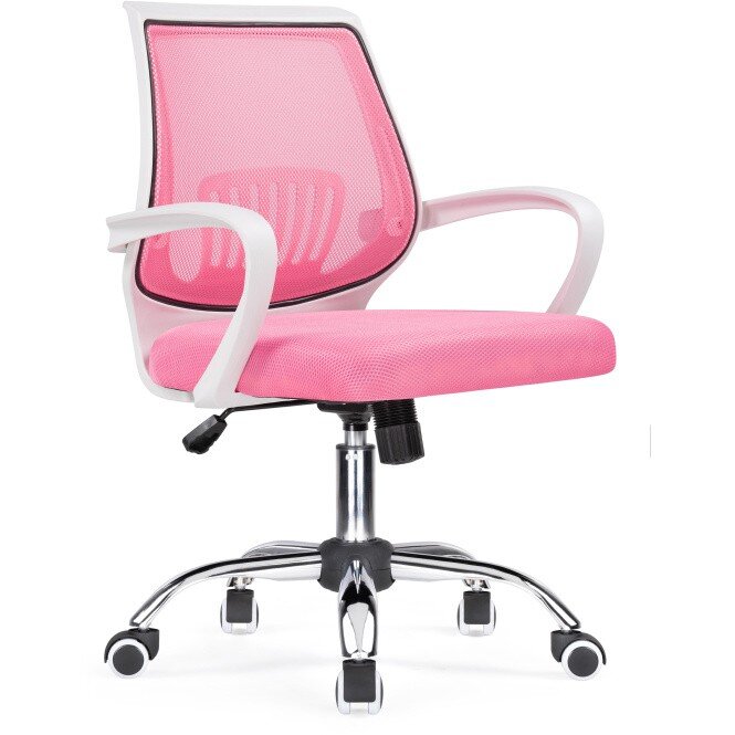Компьютерное кресло Ergoplus pink / white Компьютерное кресло Ergoplus pink / white