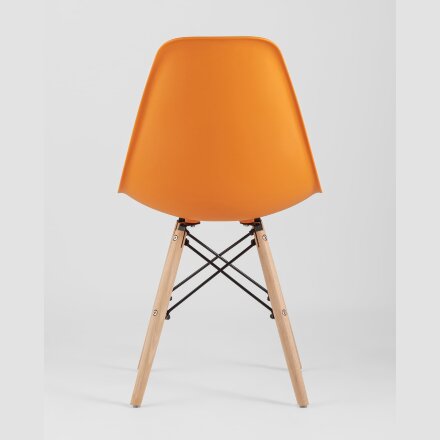 Стул Eames Style DSW оранжевый 
