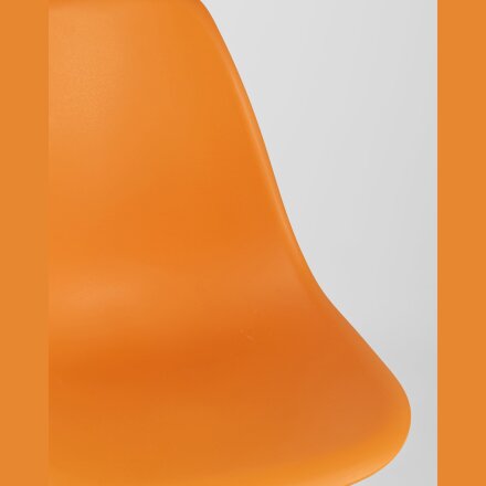 Стул Eames Style DSW оранжевый 