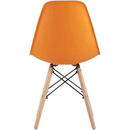 Стул Eames Style DSW оранжевый 