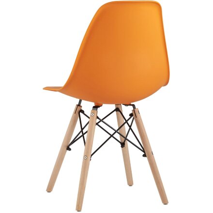Стул Eames Style DSW оранжевый 