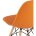 Стул Eames Style DSW оранжевый 