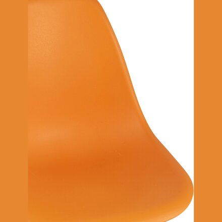 Стул Eames Style DSW оранжевый 
