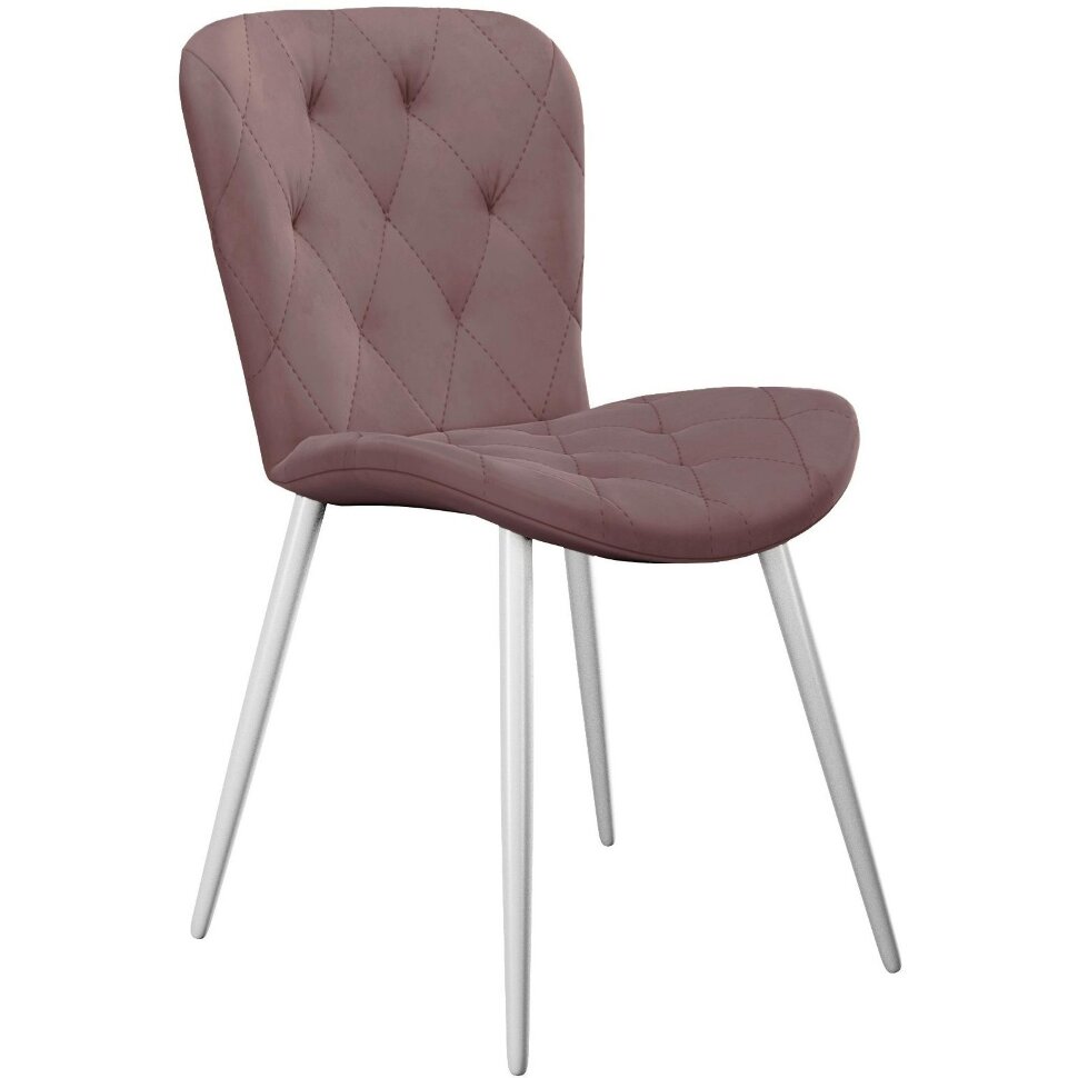Стул DikLine 303 B5 LATTE, ножки белые Стул DikLine 303 B5 LATTE, ножки белые