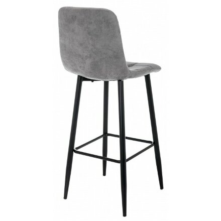 Барный стул Chio black / grey 