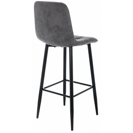 Барный стул Chio dark black / grey 
