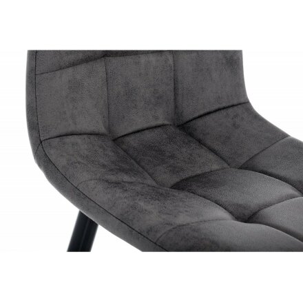 Барный стул Chio dark black / grey 
