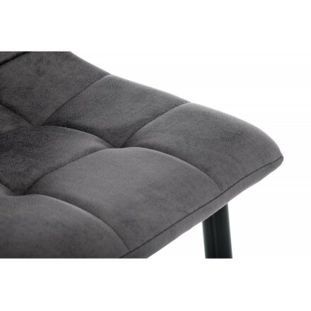 Барный стул Chio dark black / grey 