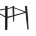 Барный стул Chio dark black / grey 