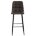 Барный стул Chio dark black / dark brown 