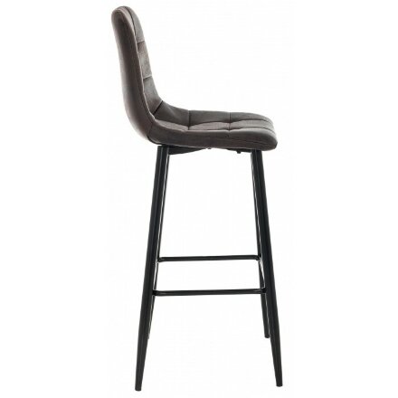 Барный стул Chio dark black / dark brown 