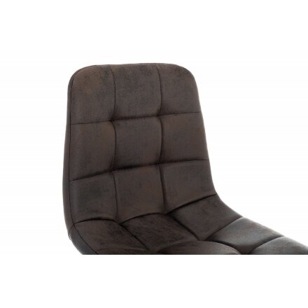Барный стул Chio dark black / dark brown 