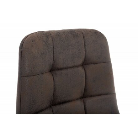 Барный стул Chio dark black / dark brown 