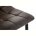 Барный стул Chio dark black / dark brown 